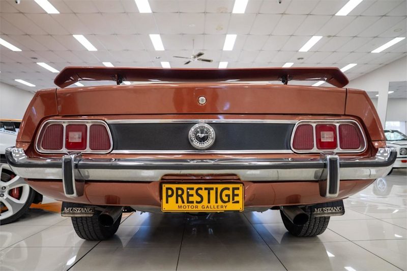1973 Ford Mustang Brown 3 Speed Automatic Convertible62935690922498114