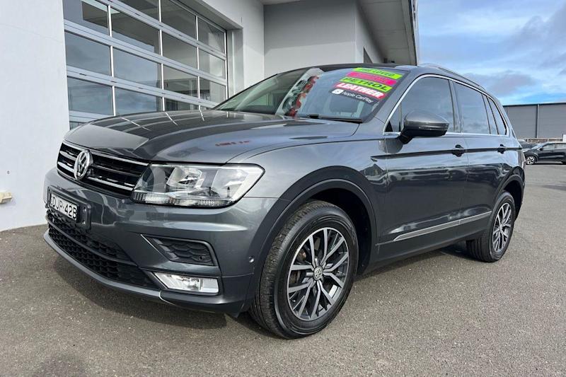 2016 Volkswagen Tiguan 5N MY16 132TSI DSG 4MOTION Grey 7 Speed Sports Automatic Dual Clutch Wagon62940490258178111