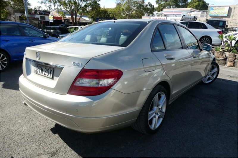 2010 Mercedes-Benz C200 W204 MY10 CGI Bronze 5 Speed Automatic Tipshift Sedan62882729603458113