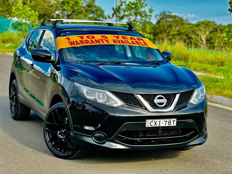 2014 Nissan Qashqai J11 ST Black Continuous Variable Wagon62886406676483110