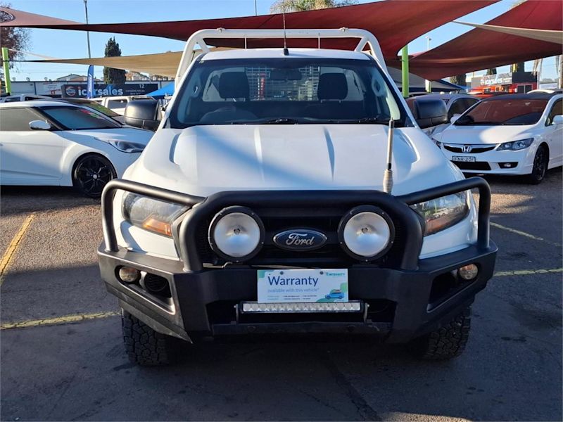 2018 Ford Ranger PX MkII 2018.00MY XL White 6 Speed Sports Automatic Cab Chassis62934703563137111