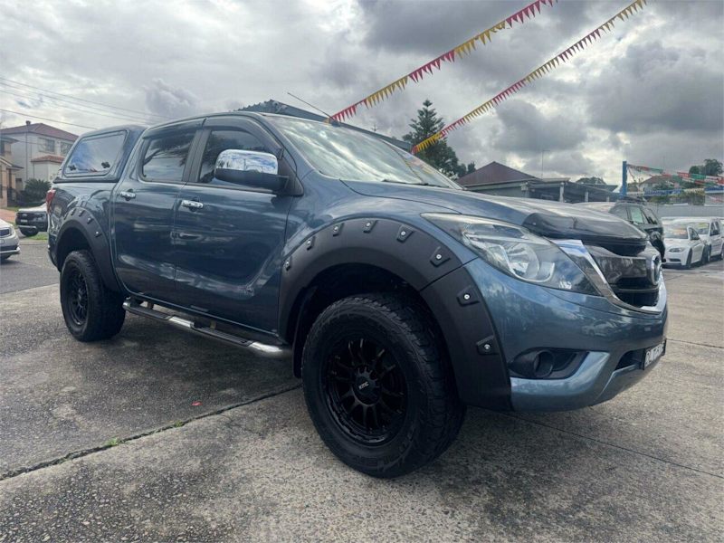 2016 Mazda BT-50 UR0YF1 XTR Blue 6 Speed Sports Automatic Utility62934705245698112