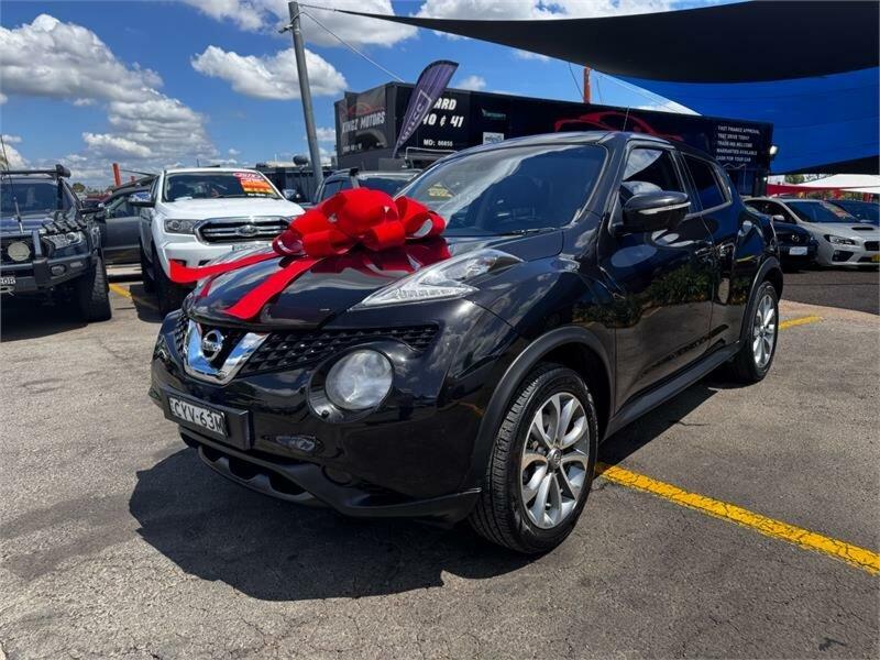 2015 Nissan Juke F15 Series 2 Ti-S X-tronic AWD Black 1 Speed Constant Variable Hatchback62935692440834112