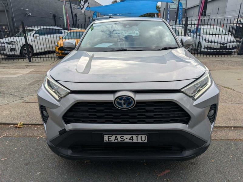 2019 Toyota RAV4 Axah54R GX (AWD) Hybrid NAV Silver, Chrome Continuous Variable Wagon62938582473601112