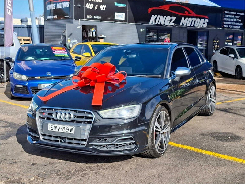 2016 Audi S3 8V MY16 Sportback S Tronic Quattro Black 6 Speed Sports Automatic Dual Clutch Hatchback62939538178562112