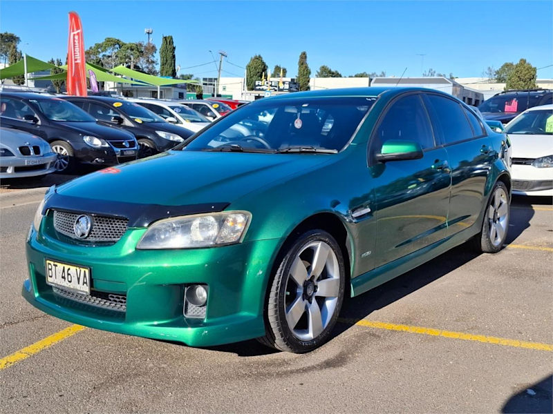 2009 Holden Commodore VE MY10 SV6 Green 6 Speed Automatic Sedan62935690281089112