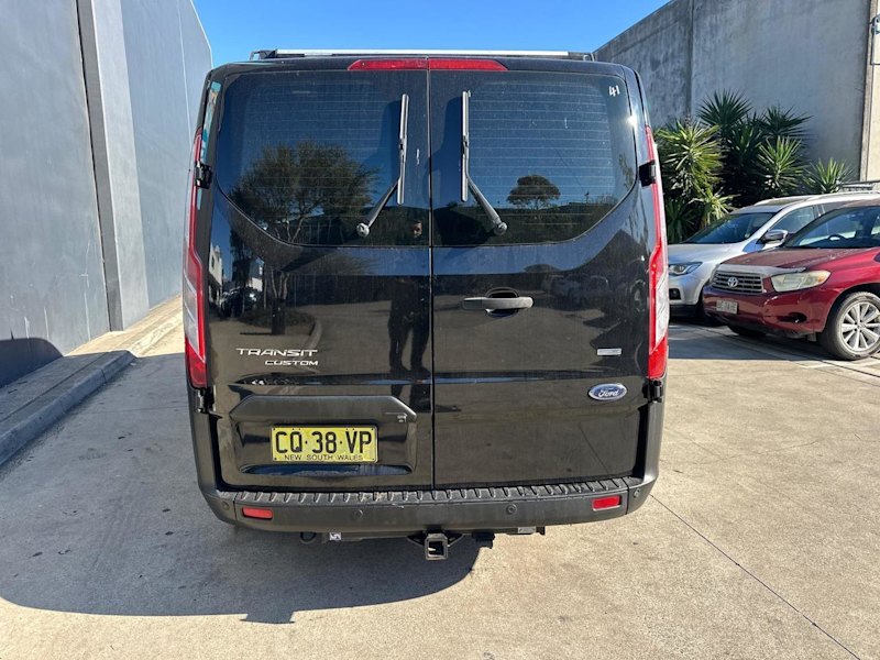 2018 Ford Transit Custom VN 2018.5MY 340L (Low Roof) Black 6 Speed Automatic Van62934703247618113