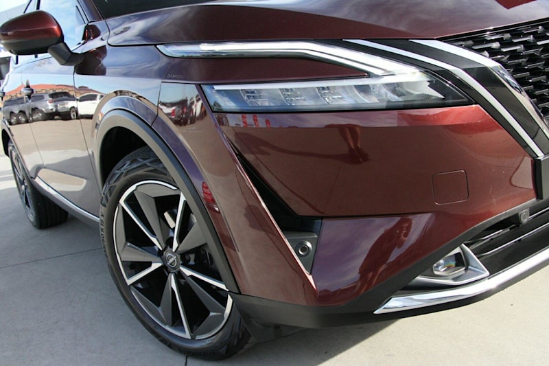 2022 Nissan Qashqai J12 MY23 ST-L X-tronic Burgundy 1 Speed Constant Variable Wagon62933707102979111