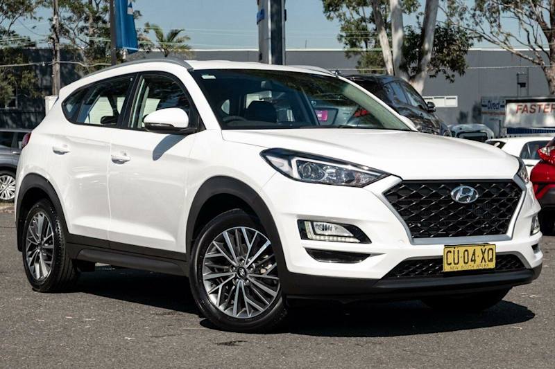2019 Hyundai Tucson TL3 MY19 Active X AWD White 8 Speed Sports Automatic Wagon62882772291970110