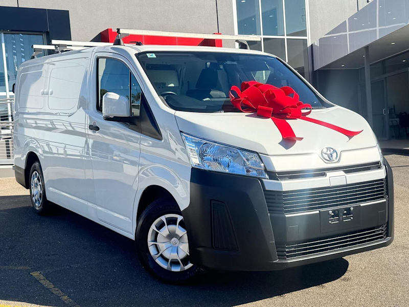 2021 Toyota HiAce GDH300R (No Badge) White Sports Automatic Van62933712644610110