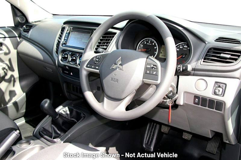 2018 Mitsubishi Triton MQ MY18 GLX 4x2 White 5 Speed Manual Cab Chassis62938583591811114