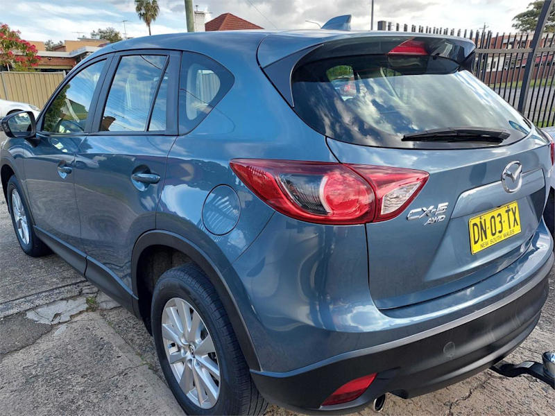 2013 Mazda CX-5 MY13 Upgrade Maxx Sport (4x4) Blue 6 Speed Automatic Wagon62885350000129114