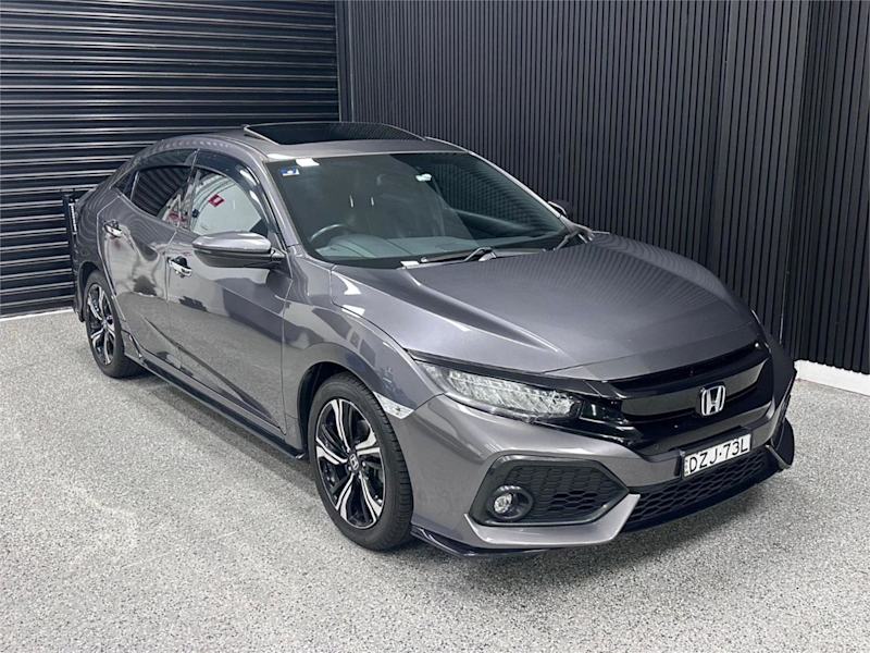 2018 Honda Civic 10th Gen MY18 RS Grey 1 Speed Constant Variable Hatchback62939538467585111