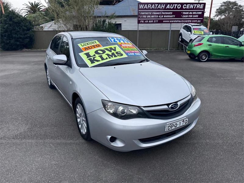 2011 Subaru Impreza MY11 R (AWD) Silver, Chrome 4 Speed Automatic Hatchback62936659910657112