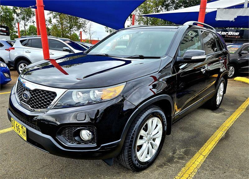 2011 Kia Sorento XM MY12 Platinum Ebony Black 6 Speed Sports Automatic Wagon62932714941058110