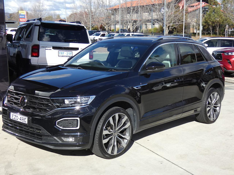 2022 Volkswagen T-ROC D1 MY22 140TSI R-Line Black 7 Speed Auto D/SH T/Tron Spt Wagon62936656176642111