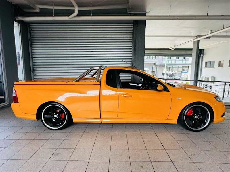 2008 Ford Falcon FG XR6 Orange 6 Speed Manual Utility62933709301123113