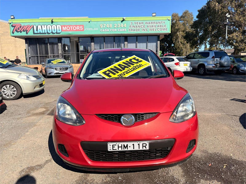 2007 Mazda 2 DE10Y1 Maxx Red 4 Speed Automatic Hatchback62933705711490112