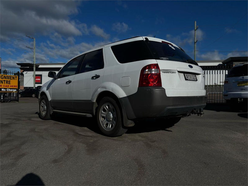 2006 Ford Territory SY TX (RWD) White 4 Speed Auto Seq Sportshift Wagon62934705959171114