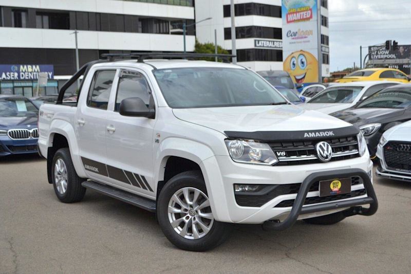 2021 Volkswagen Amarok 2H MY21 TDI550 Core Utility Dual Cab 4dr Auto 8sp 4MOTION Pe Candy White62885350593538110