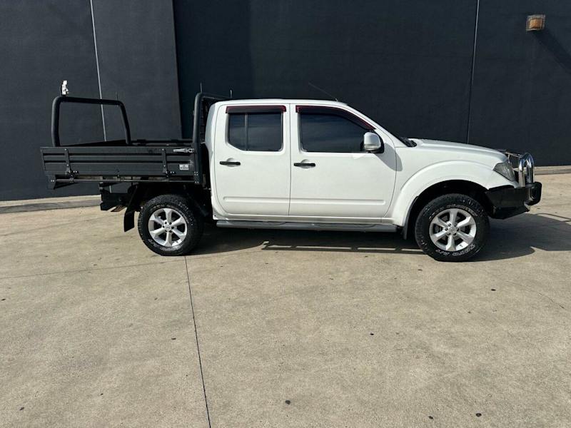2012 Nissan Navara D40 S6 MY12 ST White 6 Speed Manual Utility62933706881411111