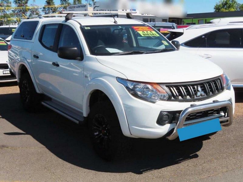 2018 Mitsubishi Triton MQ MY18 GLX+ Double Cab White 5 Speed Sports Automatic Utility62935689635841110
