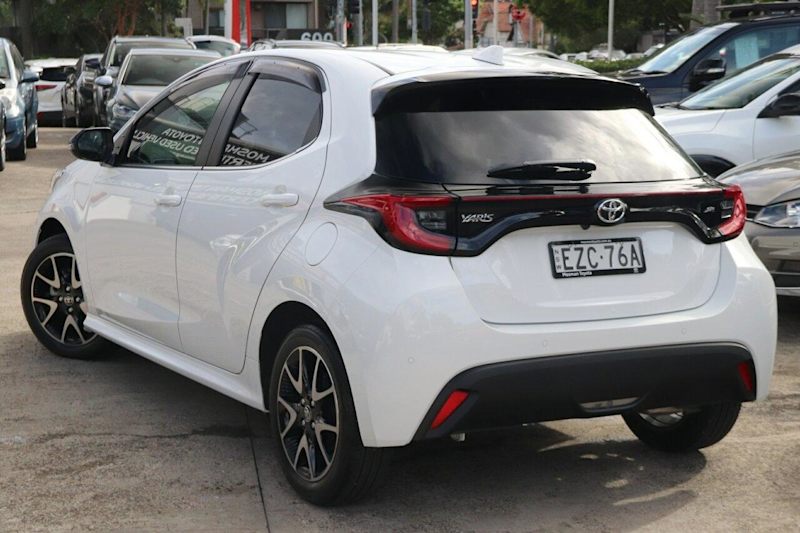 2023 Toyota Yaris Mxpa10R ZR Glacier White 10 Speed Constant Variable Hatchback62933708685825112