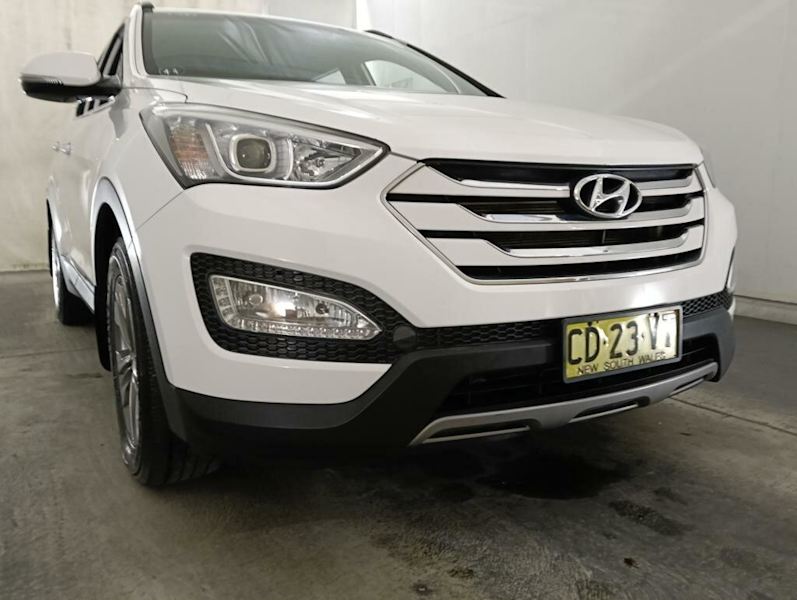 2015 Hyundai Santa Fe DM2 MY15 Active White 6 Speed Sports Automatic Wagon62882770898177111