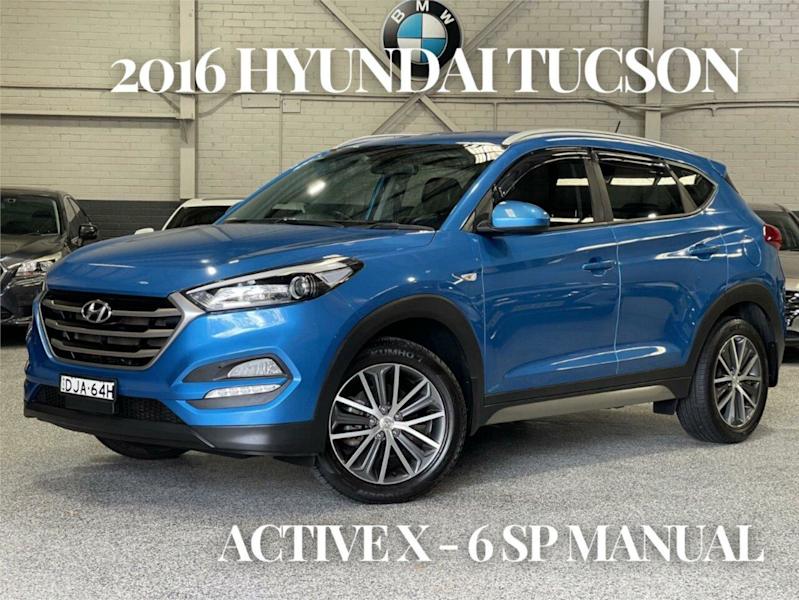 2016 Hyundai Tucson TL MY17 Active X Blue Manual Wagon62932714194435110