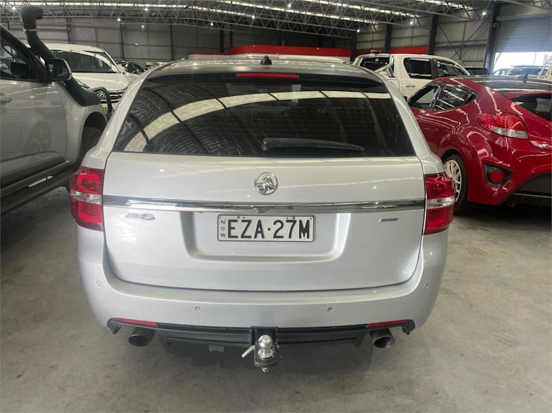 2017 Holden Commodore VF II MY17 SV6 Sportwagon Silver, Chrome 6 Speed Sports Automatic Wagon62936663537411114