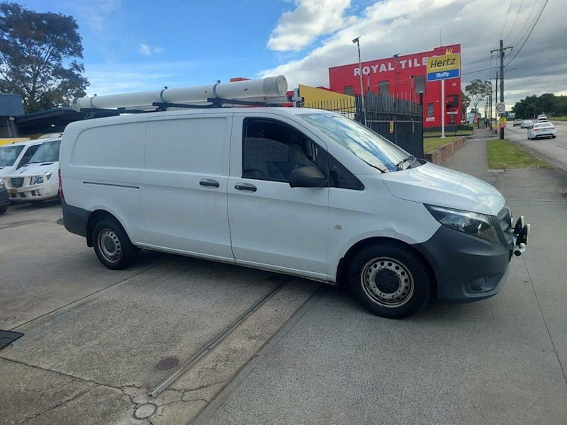 2016 Mercedes-Benz Vito 447 114 BlueTEC LWB White 7 Speed Automatic Van62937625168385114