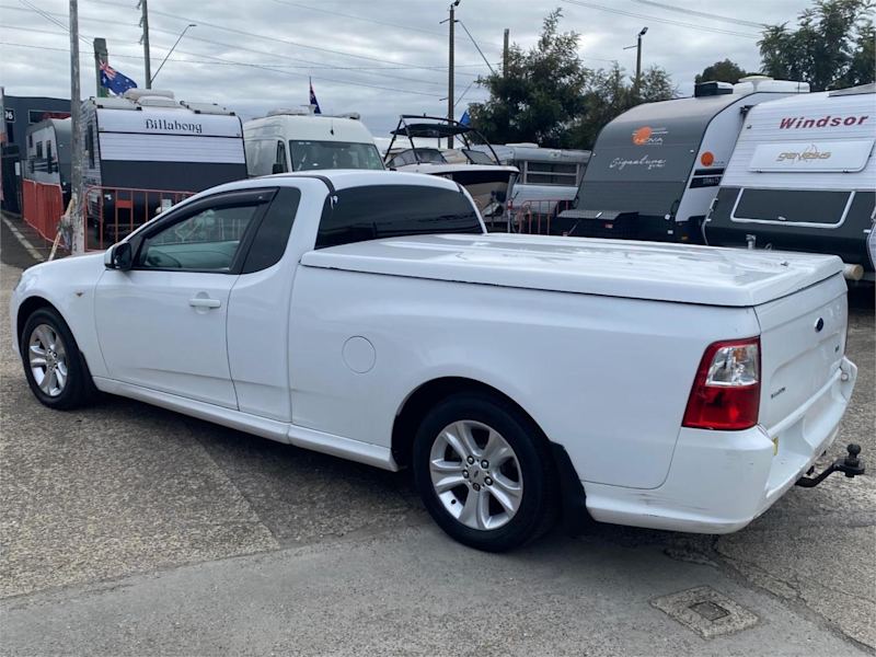2008 Ford Falcon FG R6 Ute Super Cab White 4 Speed Sports Automatic Utility62932714417282111