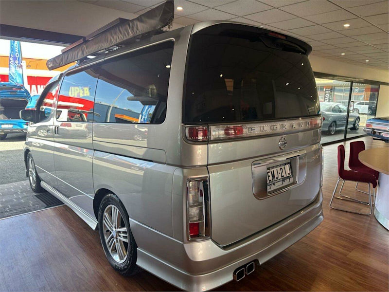 2009 Nissan Elgrand E51 Silver 5 Speed Automatic Wagon62937624612354111