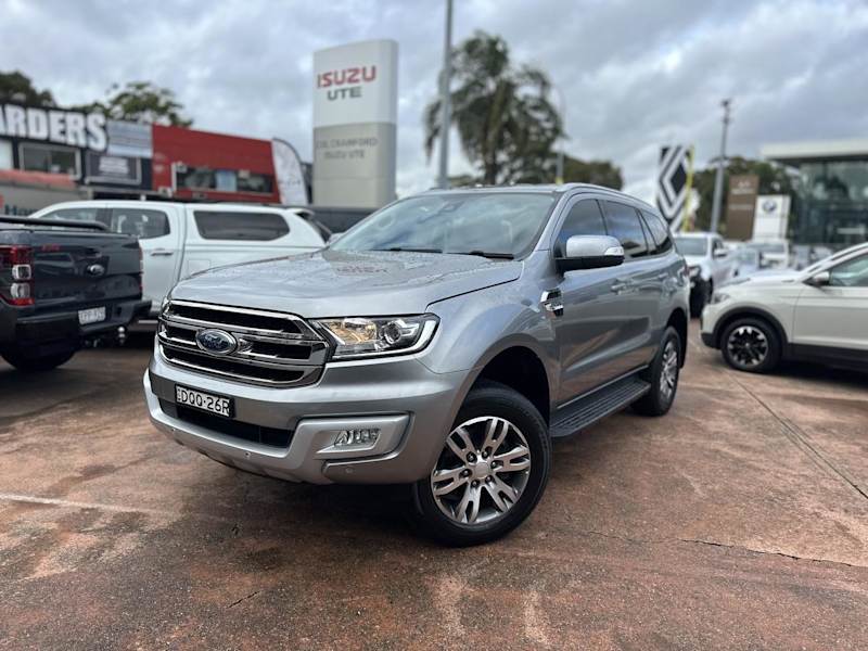 2017 Ford Everest UA MY17 Trend (RWD) Silver 6 Speed Automatic SUV62882730081025110