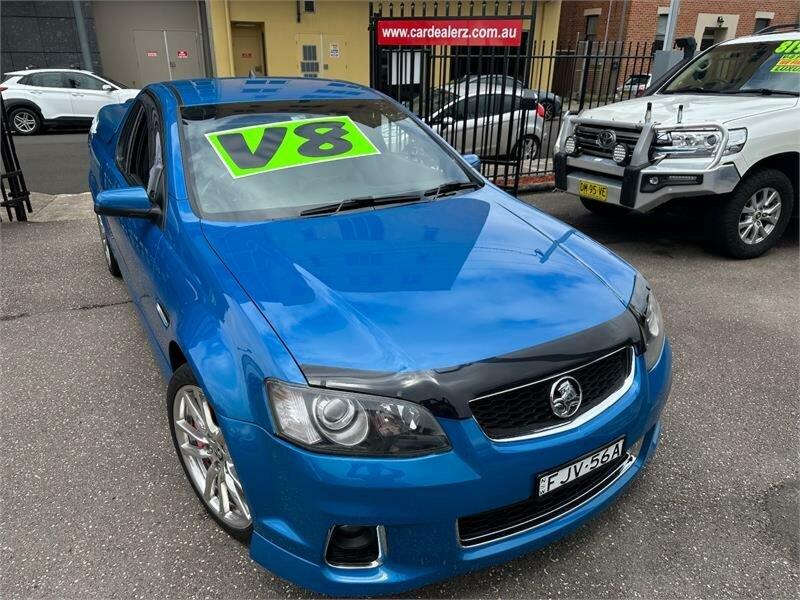 2012 Holden Commodore VE II MY12 SS-V Redline Edition Blue 6 Speed Manual Utility62935692344065111