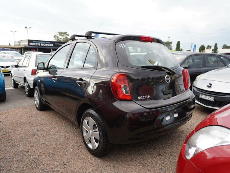2015 Nissan Micra K13 Series 4 MY15 ST Purple 5 Speed Manual Hatchback62933711319811114