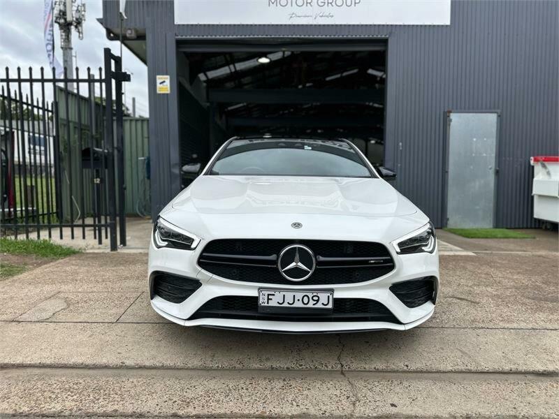 2020 Mercedes-AMG CLA35 C118 MY21.5 4Matic White 7 Speed Auto Dual Clutch Coupe62882770676097111