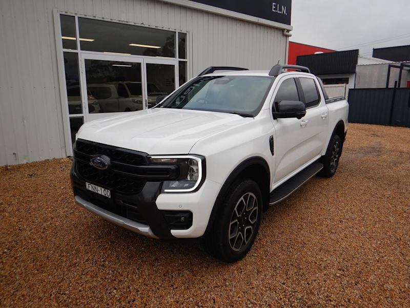 2024 Ford Ranger PY 2024.50MY Wildtrak Arctic White 10 Speed Sports Automatic Dual Cab62937623543683111