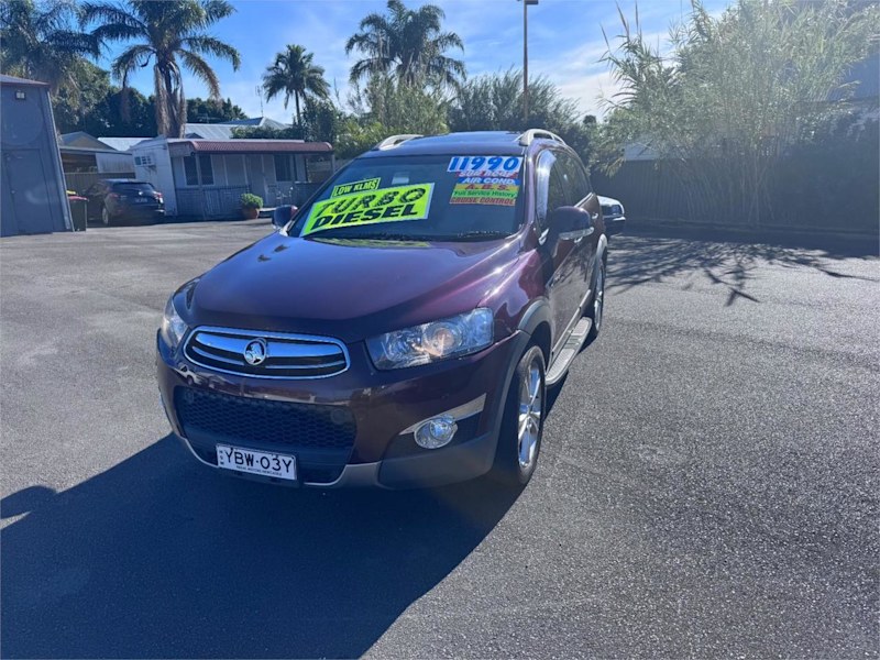 2012 Holden Captiva CG MY12 7 LX (4x4) Red 6 Speed Automatic Wagon62932713536385113