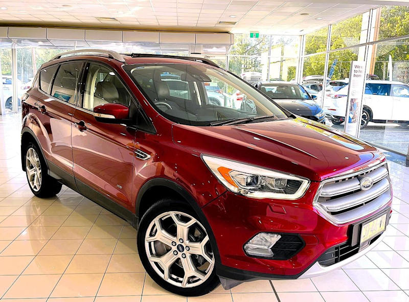 2016 Ford Escape ZG Titanium (AWD) Red 6 Speed Automatic SUV62933712515586110