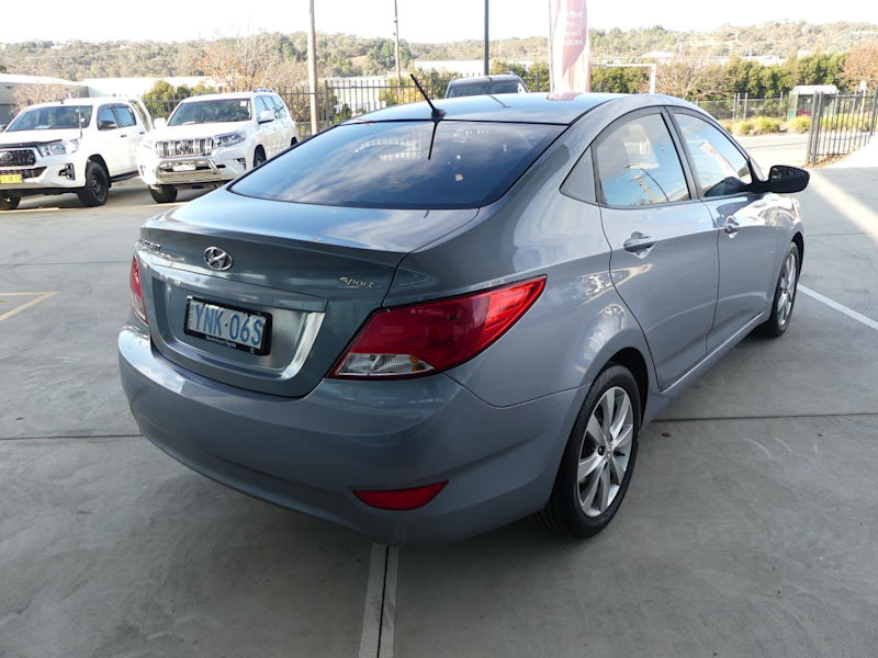 2018 Hyundai Accent RB6 MY19 Sport Blue 6 Speed Automatic Sedan62936658367491114