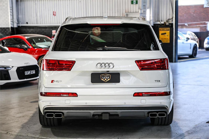2018 Audi SQ7 4M MY18 TDI Tiptronic Quattro White 8 Speed Sports Automatic Wagon62933706517251114