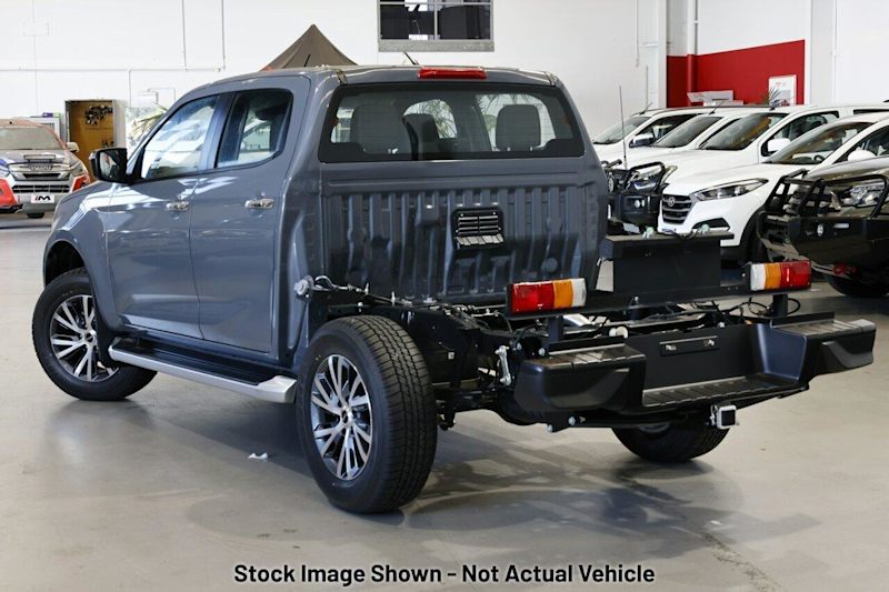 2024 Isuzu D-MAX RG MY24 LS-U Crew Cab Mineral White 6 Speed Sports Automatic Cab Chassis62934707776001111