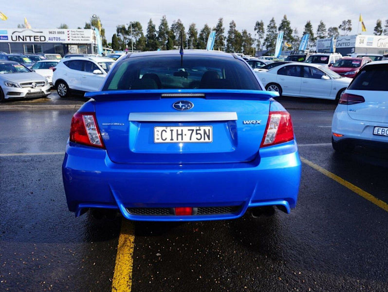 2011 Subaru Impreza G3 MY11 WRX AWD Blue 5 Speed Manual Sedan62933706283394114