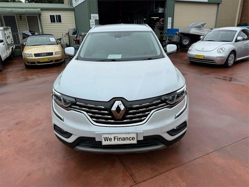 2017 Renault Koleos XZG MY17 Update Zen X-Tronic (4x4) White Continuous Variable Wagon62936662870017112
