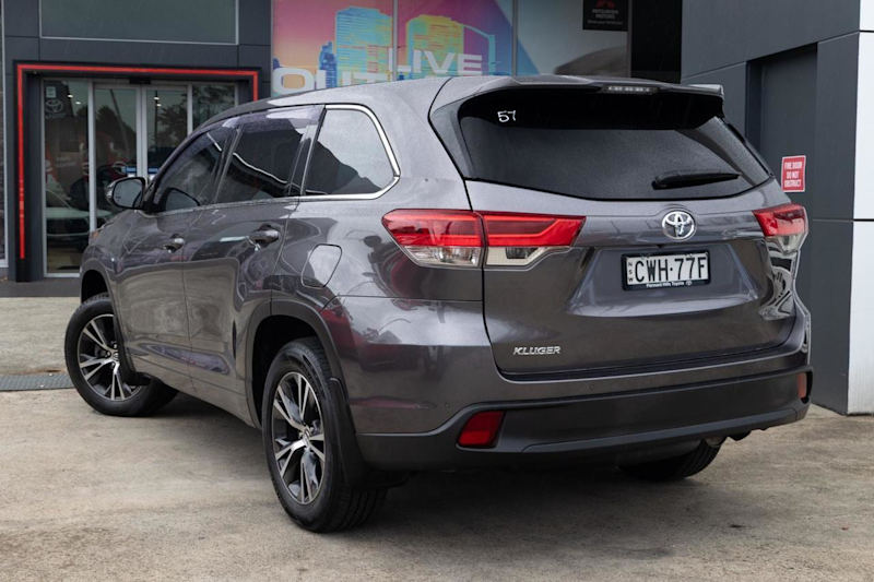 2019 Toyota Kluger GSU50R GX 2WD Grey 8 Speed Sports Automatic Wagon62935692049282111