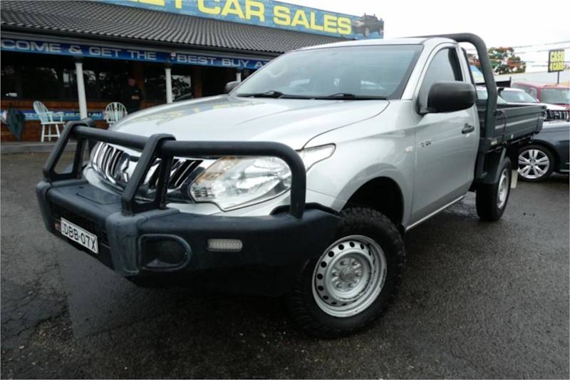 2015 Mitsubishi Triton MQ MY16 GLX Silver, Chrome 6 Speed Manual Cab Chassis62882768414083111