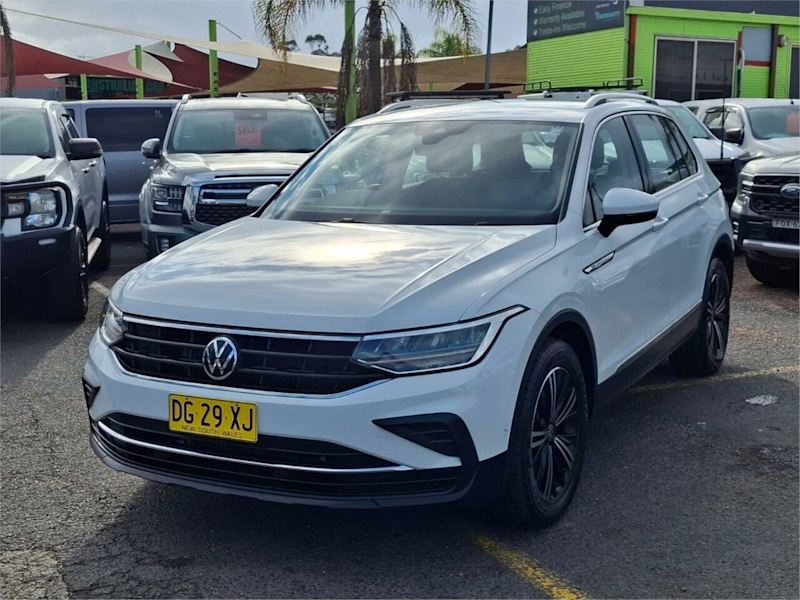 2023 Volkswagen Tiguan 5N MY23 110TSI Life DSG White 6 Speed Sports Automatic Dual Clutch Wagon62882767095810112