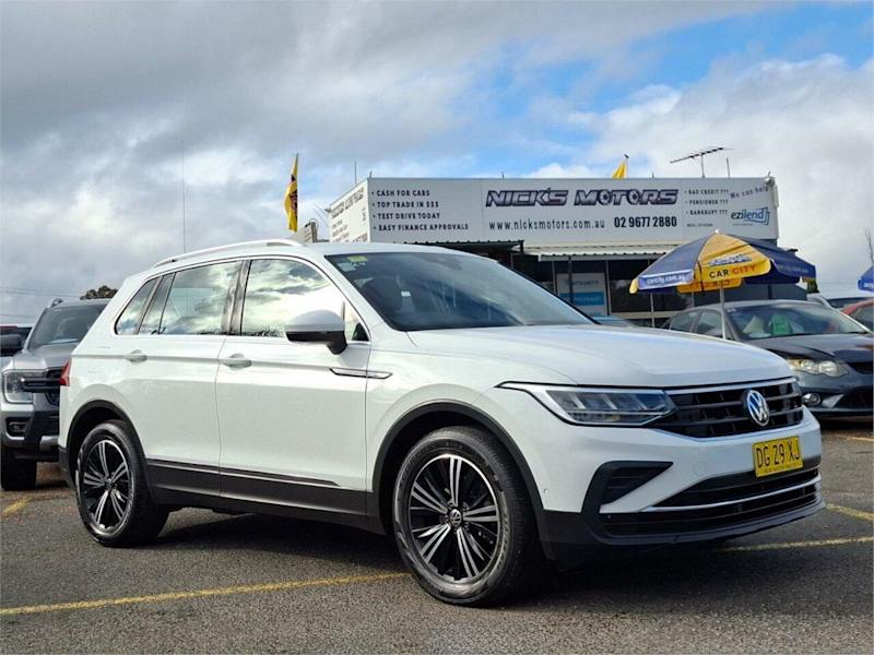 2023 Volkswagen Tiguan 5N MY23 110TSI Life DSG White 6 Speed Sports Automatic Dual Clutch Wagon62882767095810110