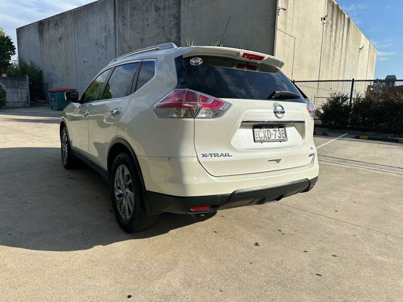 2014 Nissan X-Trail T32 TL X-tronic 2WD White 7 Speed Constant Variable Wagon62937625434241113
